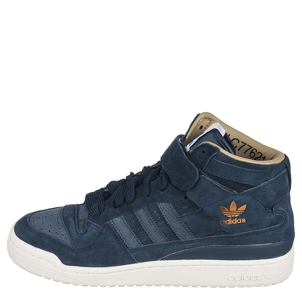 Adidas Navy High-Top Sneakers